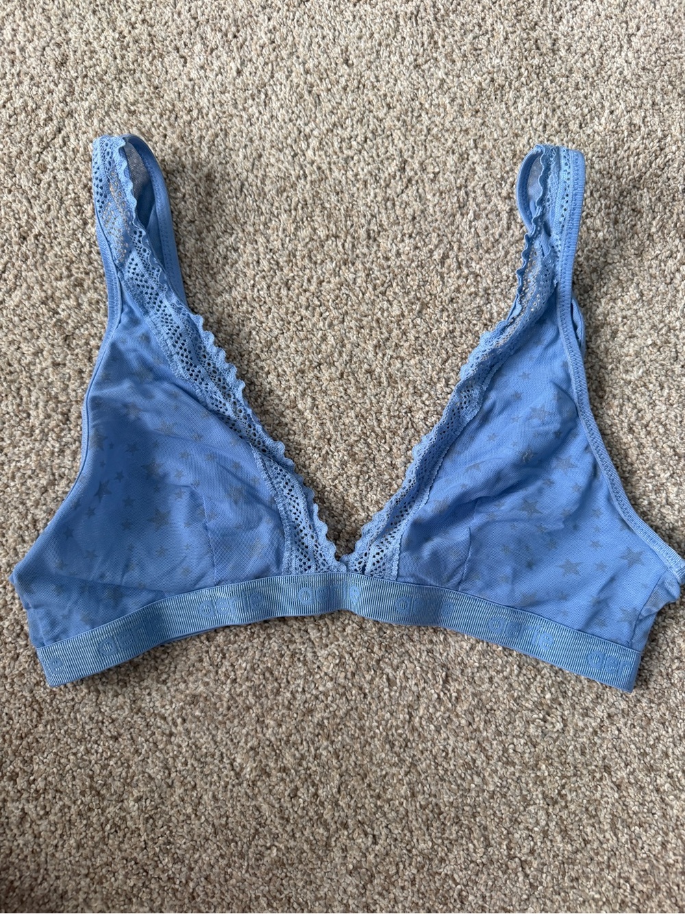 Aerie Blue Stars Bralette